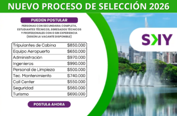 Bolsa de Empleo Sky Airline: Oportunidades de Trabajo