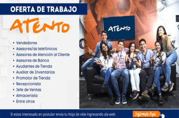 Contratación Masiva en Atento: Oportunidades Inmediatas
